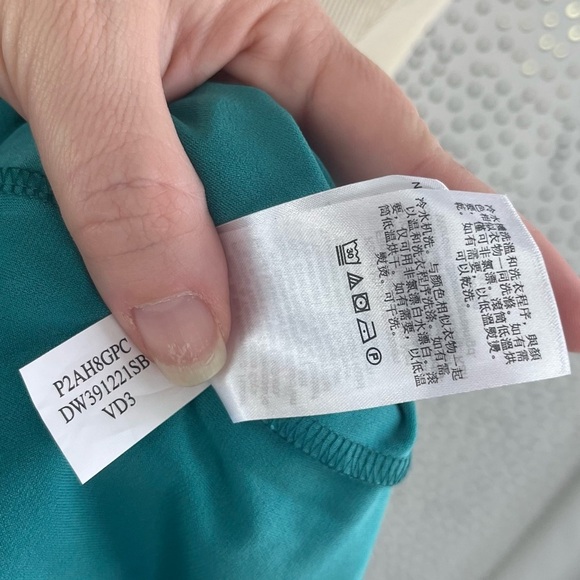 DKNY Mesh Abstract Long Sleeve Top - Picture 11 of 12